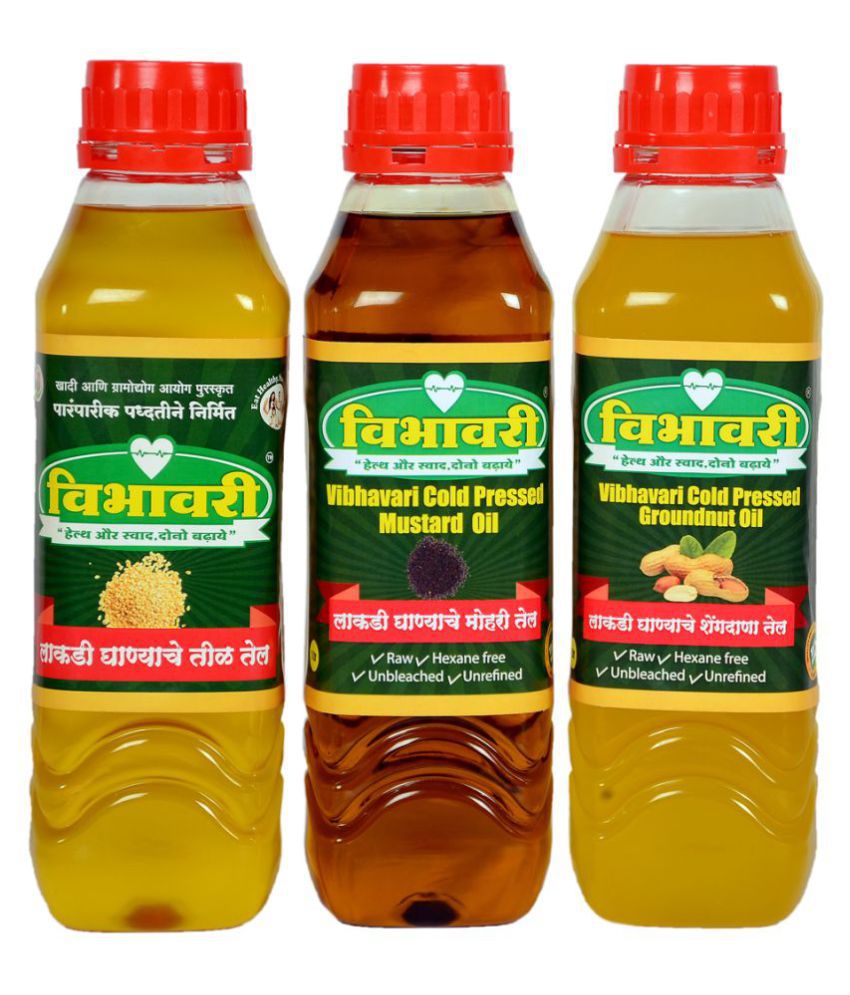 Vibhavari Seed oil 3 L Pack of 3