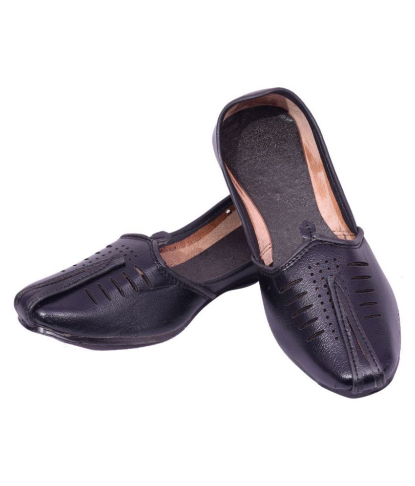 RAJASTHANI JUTI Black Jutti Buy RAJASTHANI JUTI Black Jutti Online at Best Prices in India on