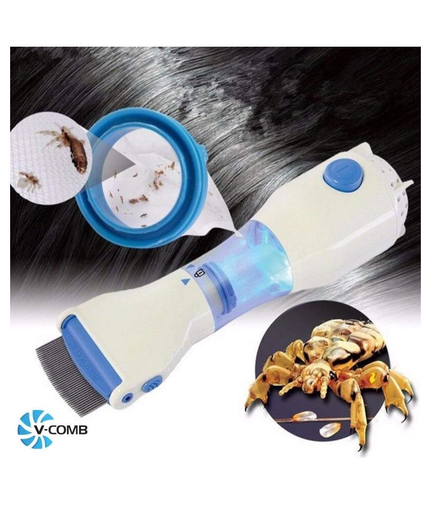Electrical Head Lice Comb Lice Solution Chemical Free Kills Head Lice