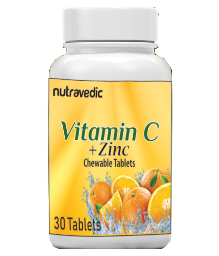 Davaindia Vitamin C 500mg + Zinc 5mg 30 no.s Vitamins ...