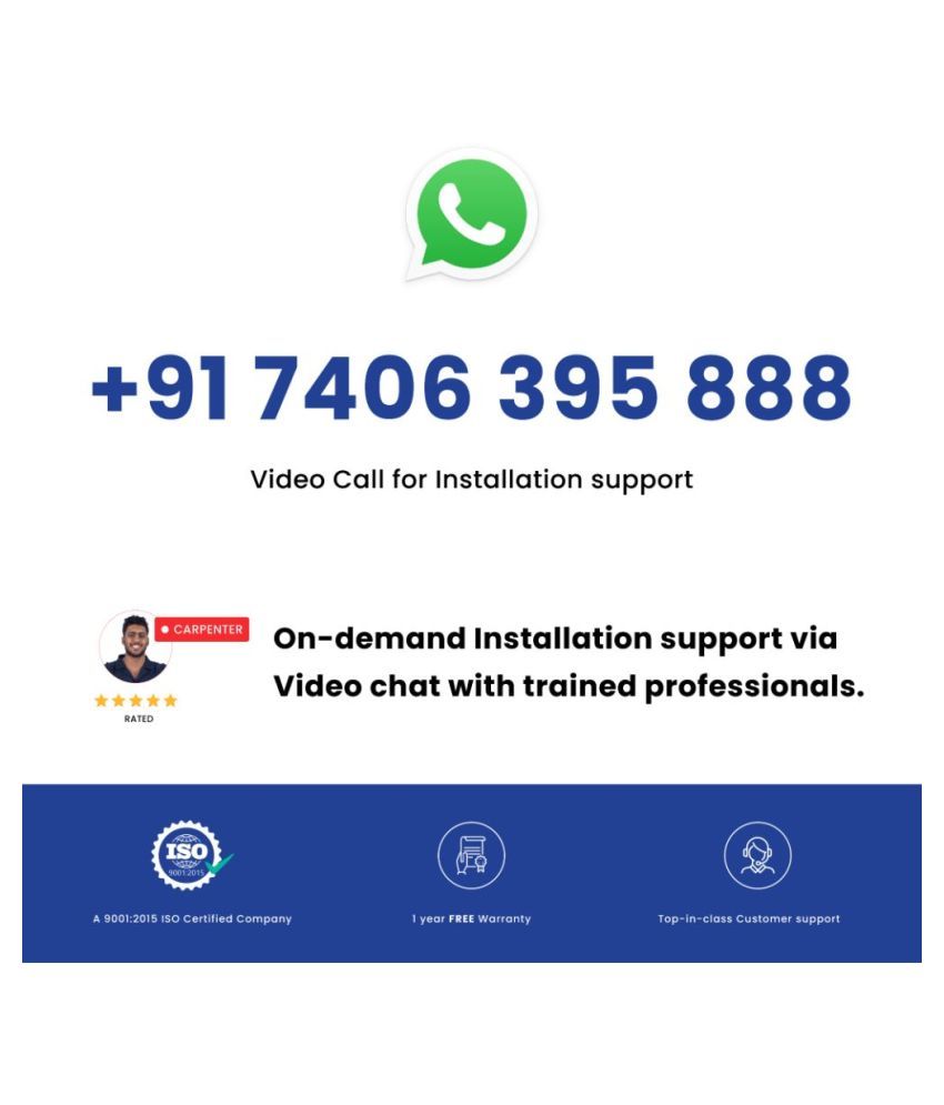 Buy OPEN Door Three Smart Door Lock with 5Way Unlocking, OTP Time