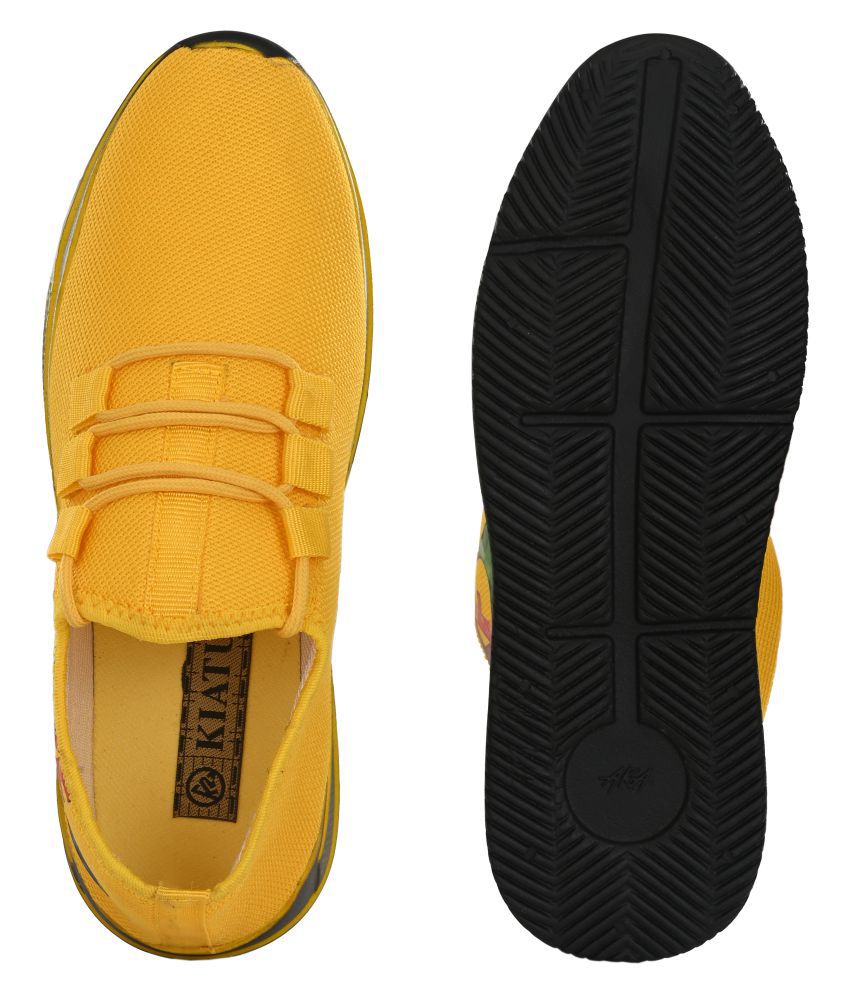 KIATU Lifestyle Yellow Casual Shoes - Buy KIATU Lifestyle Yellow Casual ...