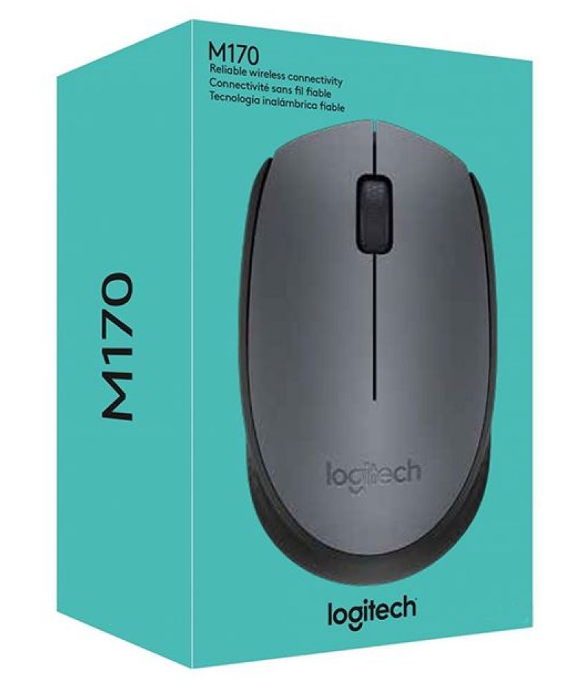 Logitech M170 Grey Wireless Mouse Buy Logitech M170 Grey Wireless 