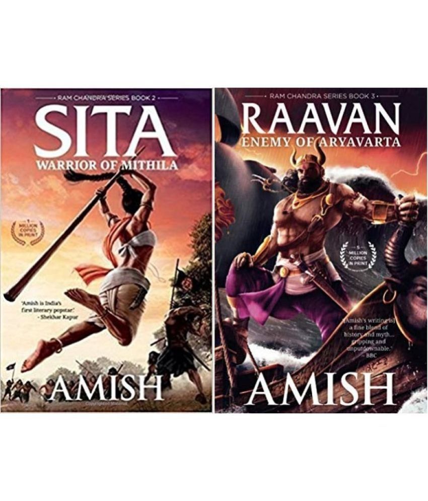 SitaWarrior of Mithila & Raavan Enemy of Aryavarta (Ram Chandra Series Book 2&3) English
