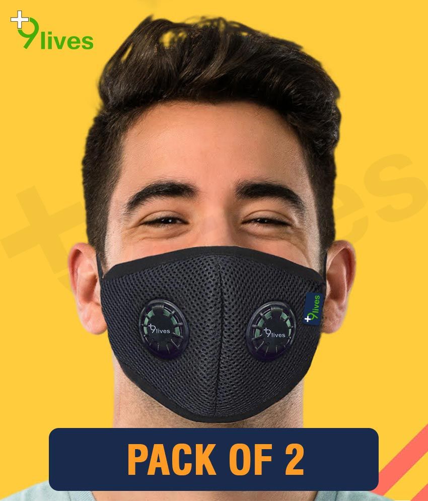 Download 9lives 6 layer protection Reusable DN95 Anti-pollution ...