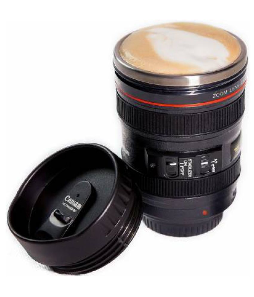 srichivi Camera Lens Mug Plastic Coffee Mug 1 Pcs 105 mL