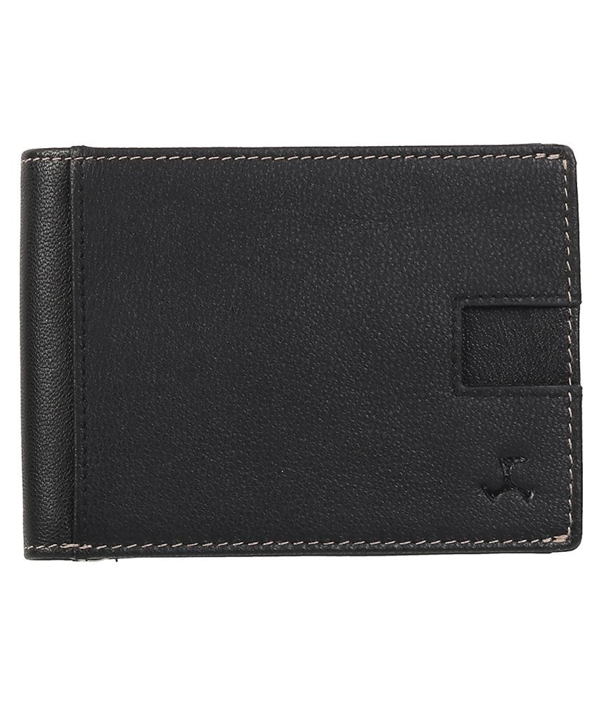 Mochi Leather Black Casual Regular Wallet: Buy Online at Low Price in ...