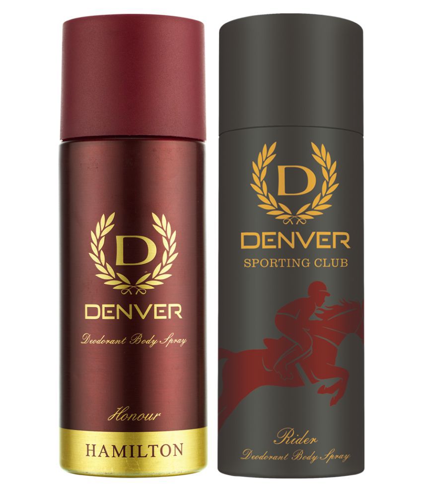     			Denver Honour And Rider Deo 165Ml Each (Pack Of 2)