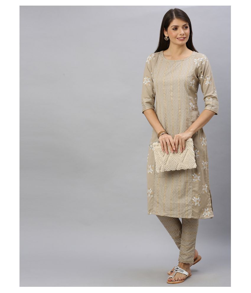 Alena Cotton Kurti With Pants 