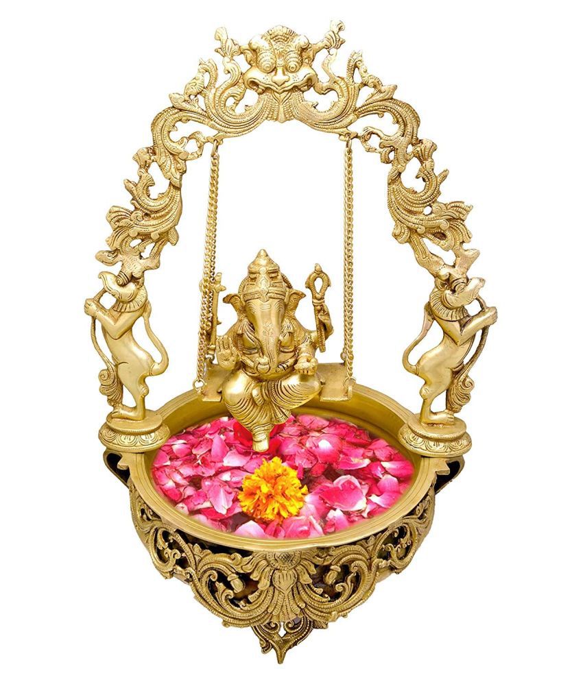 Brass Craft Lord Ganesha Brass Idol Buy Brass Craft Lord Ganesha Brass Idol At Best Price In 3275