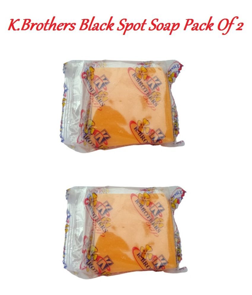 K.Brothers Black Spot Removal Skin Freshness Soap 50 g Pack of 2 Buy K