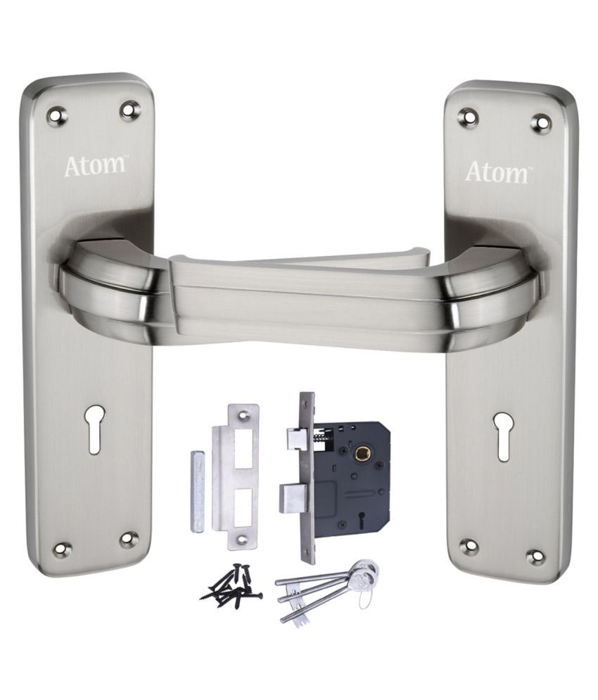Buy Atom Mortise Door Lock AL60 K.Y. 8 Inch Mortice Handle Pair in