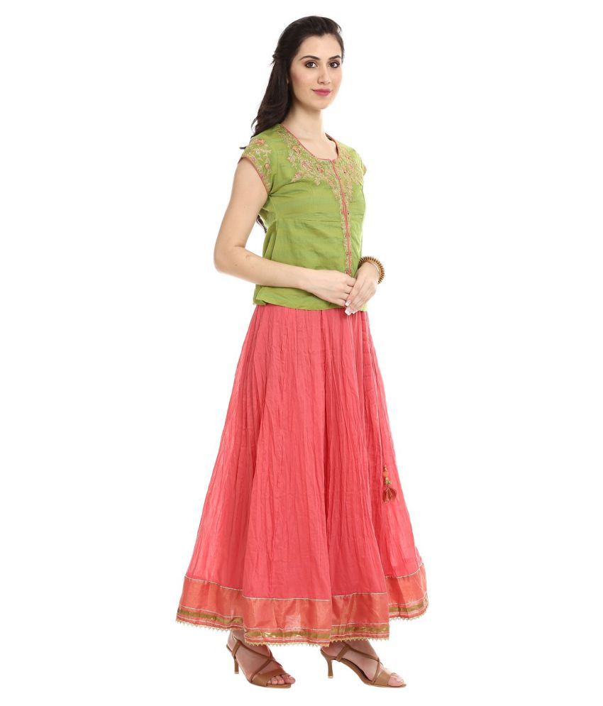biba kurti with skirt