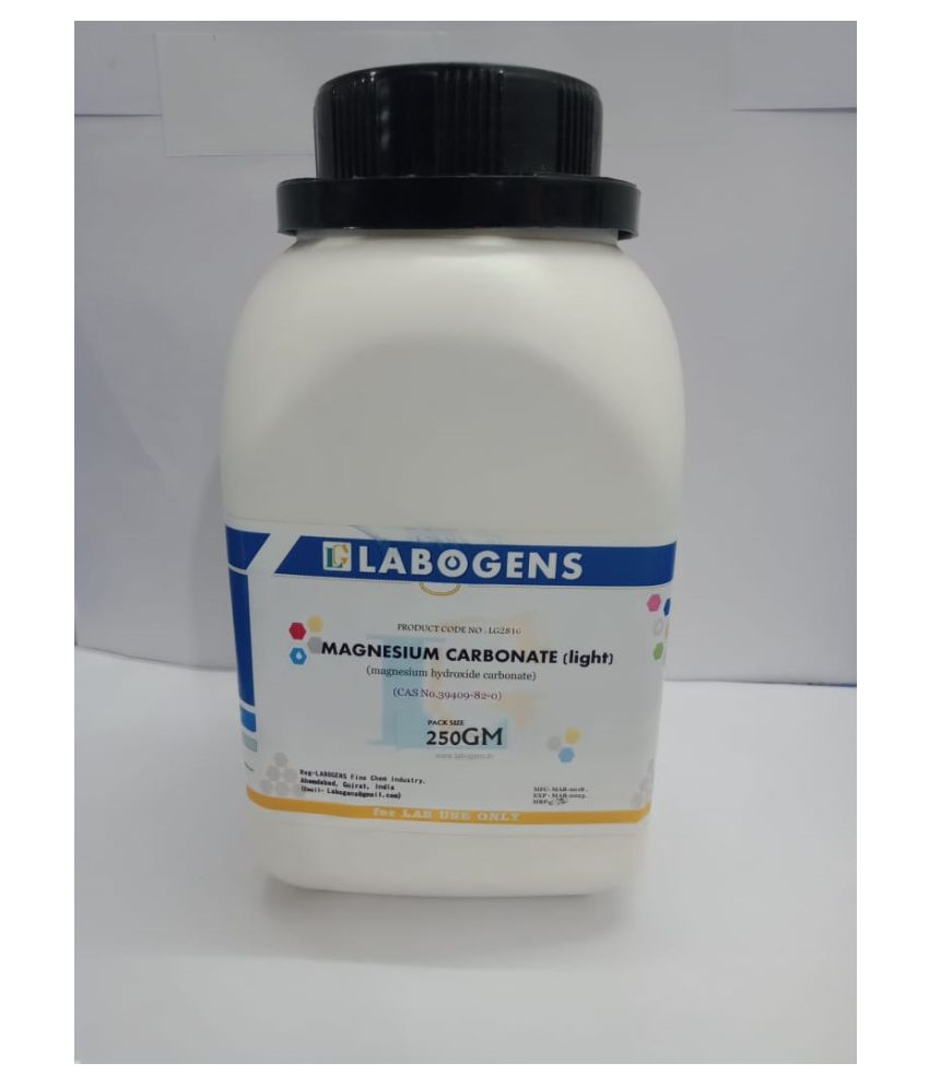 LABOGENS MAGNESIUM CARBONATE (light) 250GM Buy Online at Best Price in
