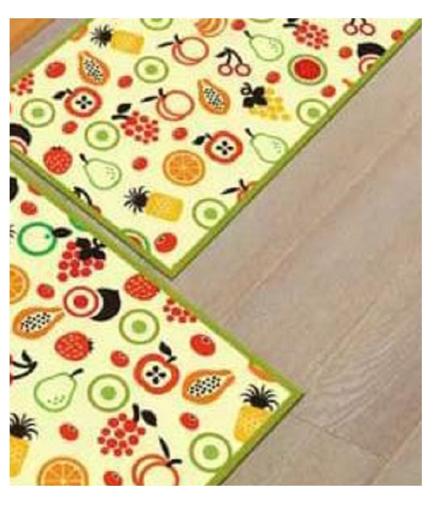 Home Streak Multi Set of 2 Antiskid Floor Mat Buy Home Streak Multi