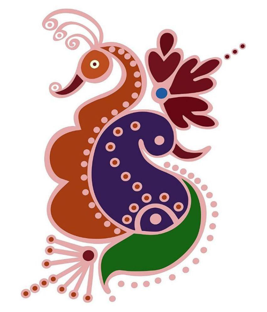     			Print Mantras festive Festive Sticker ( 60 x 40 cms )
