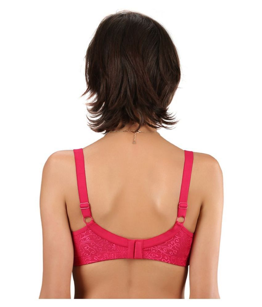 Buy Paris Beauty Cotton Lycra T-Shirt Bra - Pink Online at Best Prices in India - Snapdeal