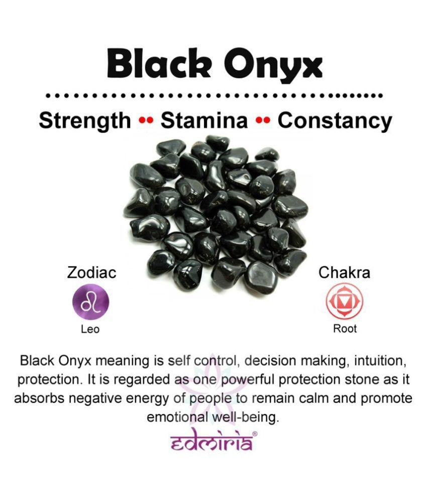 Edmiria Black Onyx 8mm Beads Stones Stretchable Bracelet For Reiki Chakra Healing Meditation Semi Precious Crystal Fengshui Gemstones Round Bracelet For Men And Women Buy Edmiria Black Onyx 8mm Beads Stones Stretchable