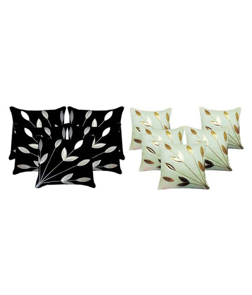    			Belive-Me Set of 10 Poly Dupion Cushion Covers 40X40 cm (16X16)