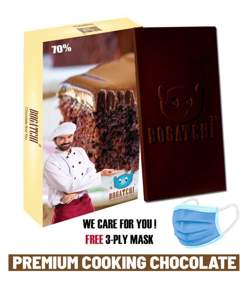 BOGATCHI Cooking and Baking Dark Chocolate 160 g