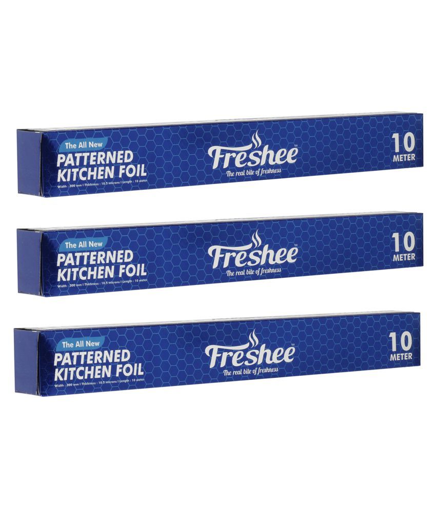     			Freshee 10m Aluminium Foil Paper Pack of 3