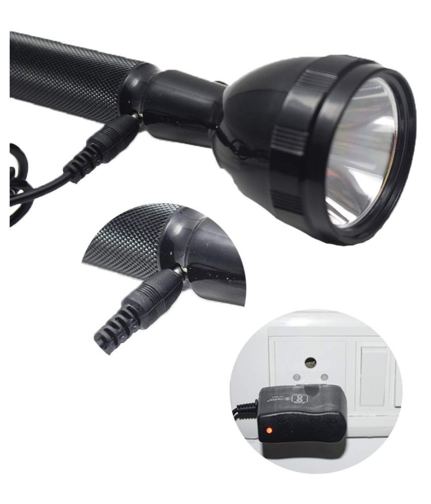UC Rechargeable LED Torch Light High Power Flashlight for Everyday