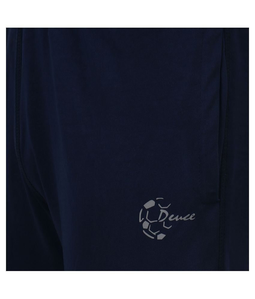 Deuce Sports Men Blue Solid Regular fit Track Pants Buy Deuce Sports