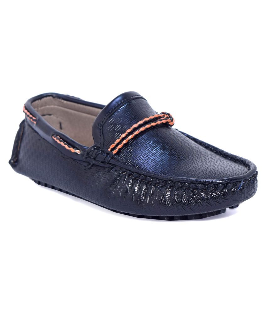 PAUL JOHN Boys Black Loafers Price in India Buy PAUL JOHN Boys Black