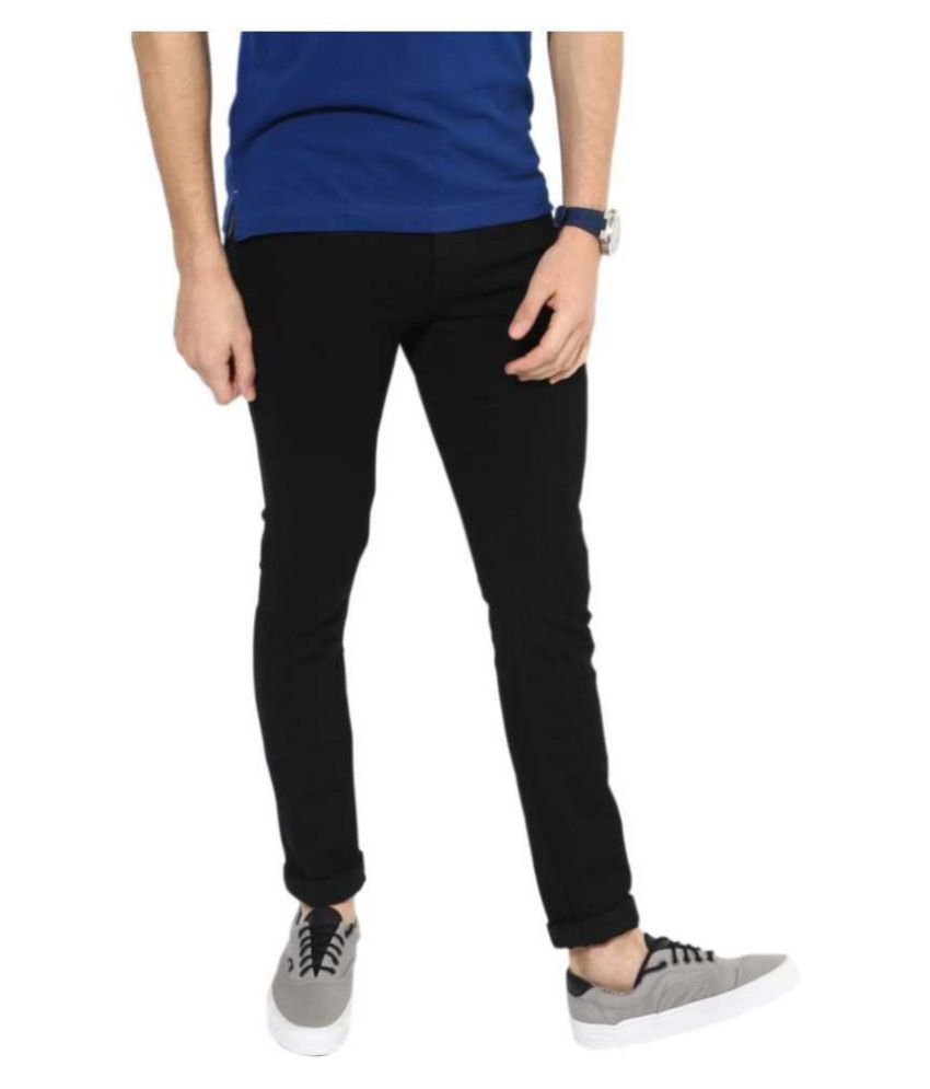     			Lawson - Black Cotton Blend Slim Fit Men's Jeans ( Pack of 1 )