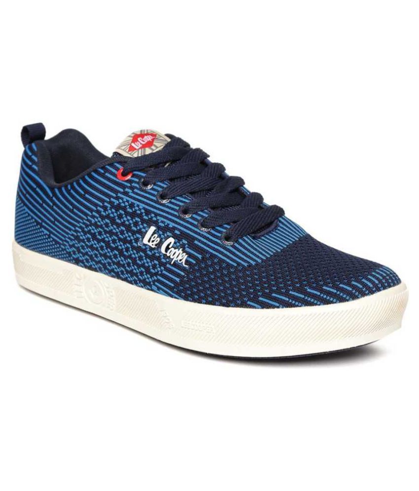 lee cooper blue casual shoes