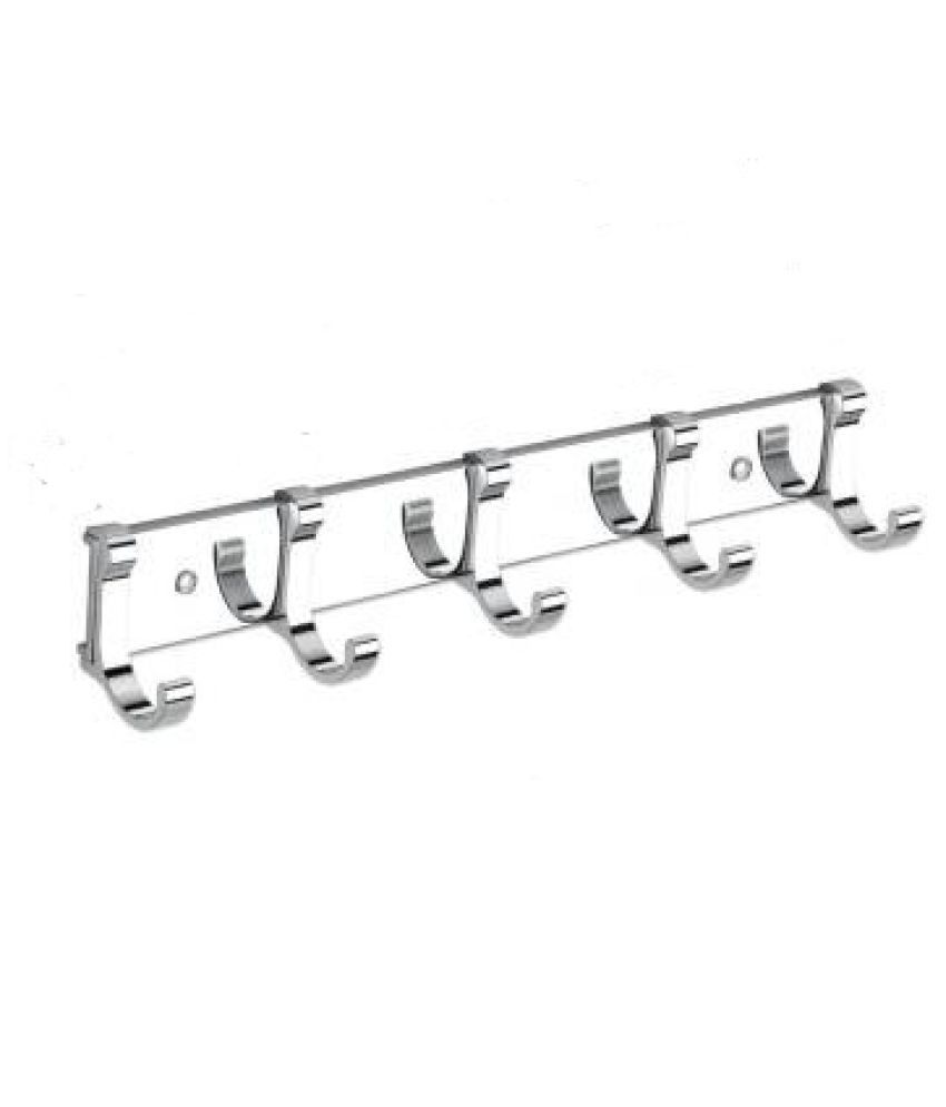 Nexa J Type Wall Hanger 5 Hook Cloth Hanger Bathroom Wall Door Hooks For Hanging Keys Clothes Holder Buy Nexa J Type Wall Hanger 5 Hook Cloth Hanger Bathroom Wall Door Hooks For Hanging Keys Clothes Holder Online