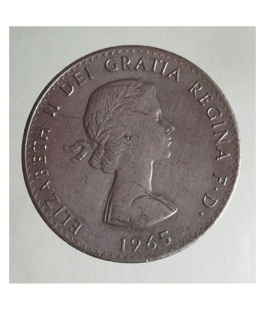 1 Crown - Elizabeth II DEI GRATIA REGINA F·D· 1965: Buy 1 ...