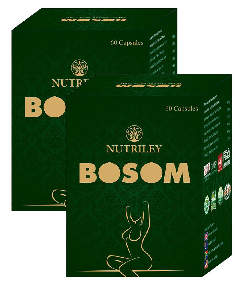 Bosom Breast Capsules for Women (120 Capsules)