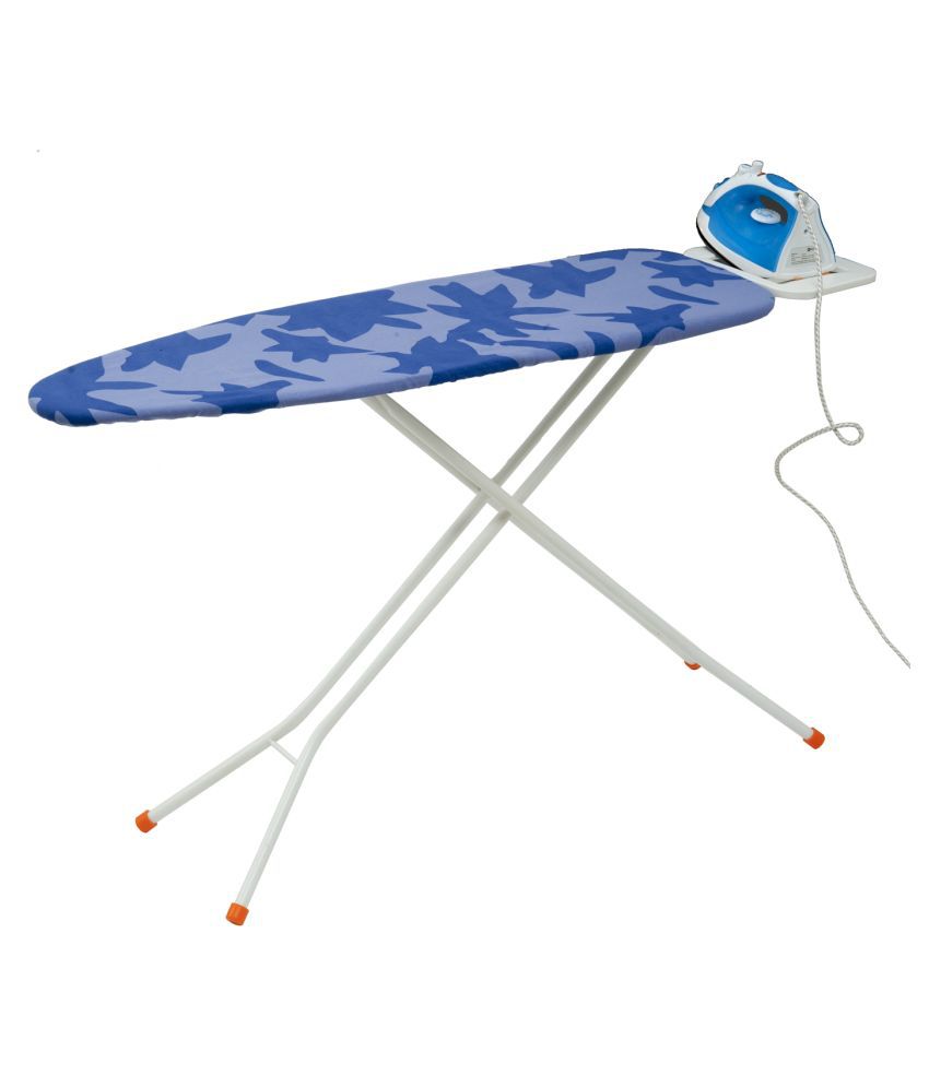 Ironing Board Stand 110 x 33 cm Blue Leaf - Rishan Lifestyle: Buy ...
