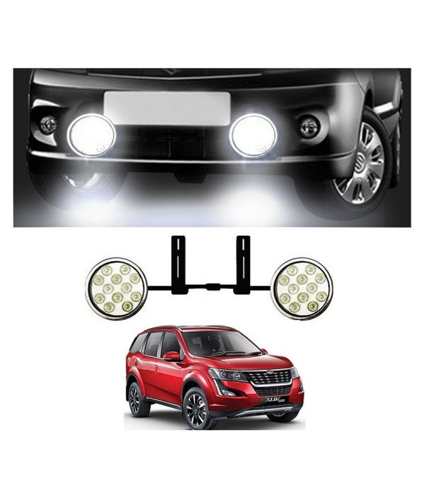 After Cars 12 LED Light Fog Lamp (Set of2) For Car Mahindra XUV 500