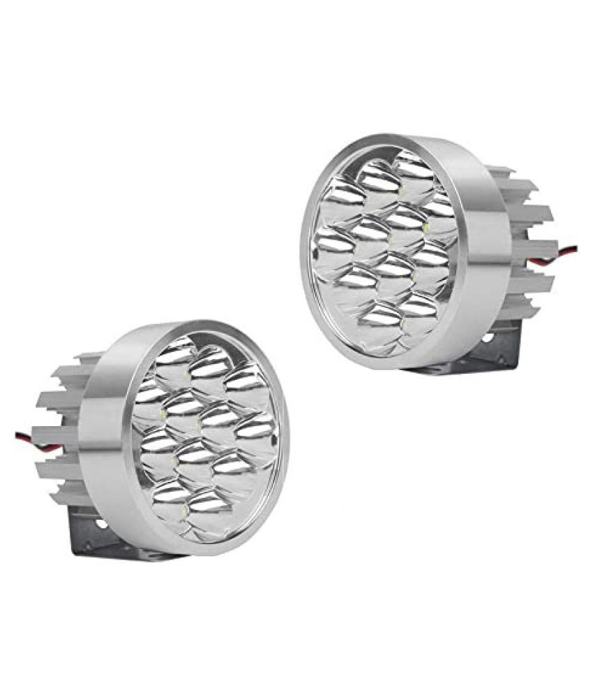 After Cars 12 LED Light Fog Lamp (Set of2) For Car Mahindra XUV 300