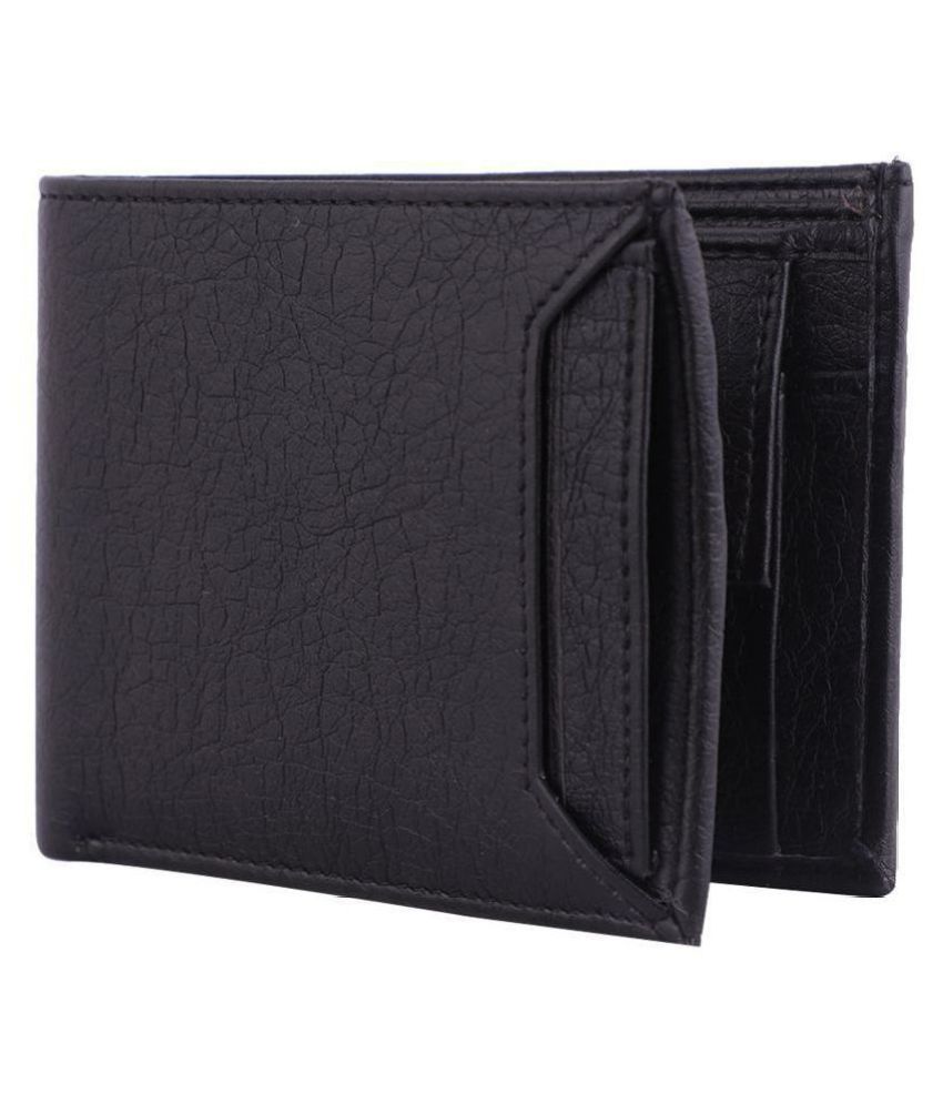 SG Faux Leather Black Casual Regular Wallet: Buy Online at Low Price in India - Snapdeal