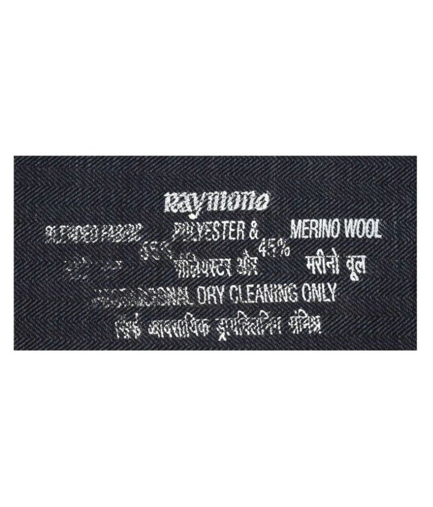 raymond black pant