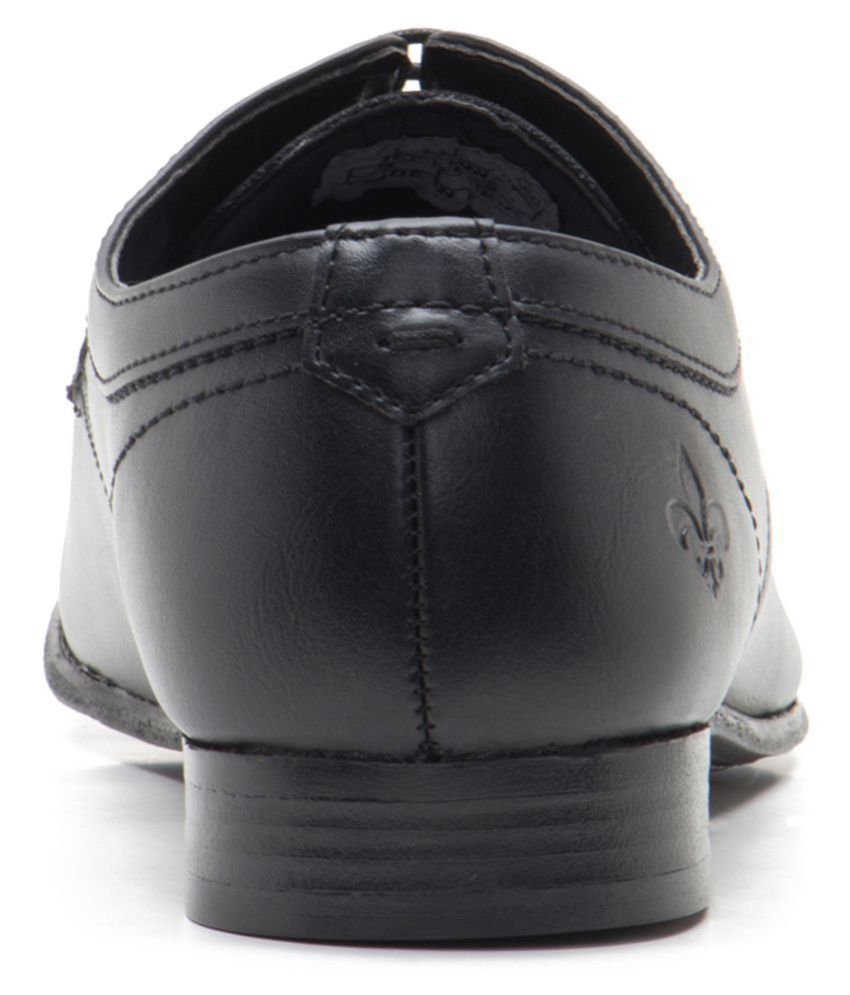 Non-Leather Black Formal Shoes 