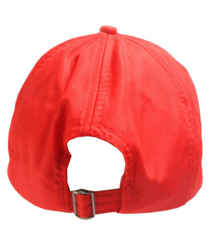 SJ Orange Plain Cotton Caps - Buy Online @ Rs. | Snapdeal
