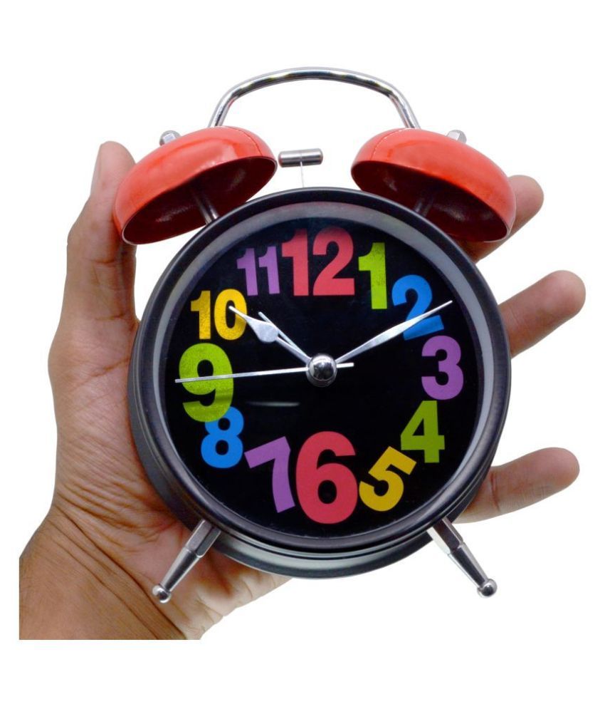 SJ Analog Table Desk Alarm Clock Pack of 1 Buy SJ Analog Table Desk