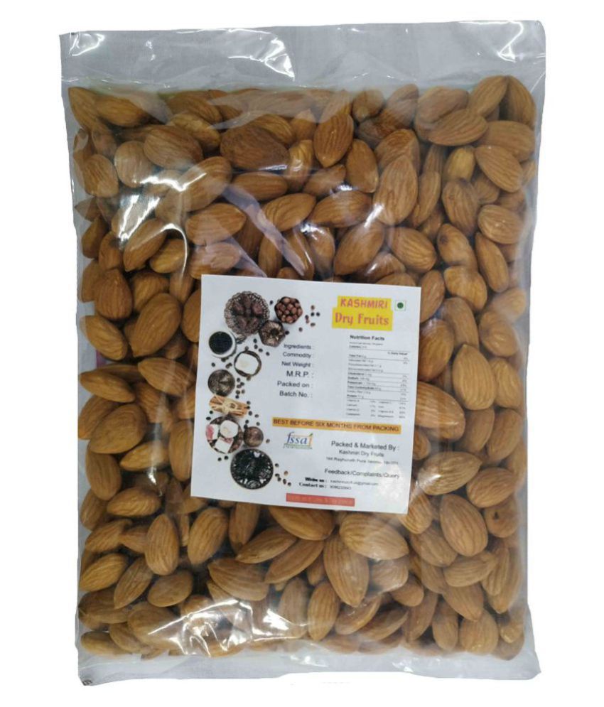 Kashmiri Dry Fruits Almond (Badam) 250 g: Buy Kashmiri Dry Fruits Almond (Badam) 250 g at Best 