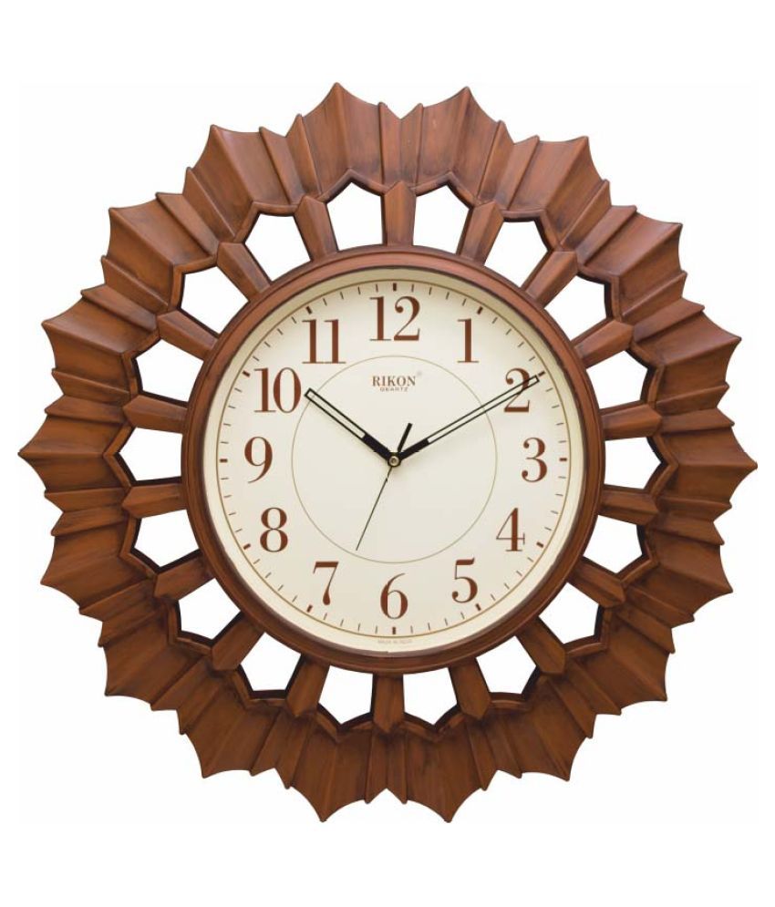 RIKON Circular Analog Wall Clock RK39 SW ( 40 x 40 cm ) Buy RIKON