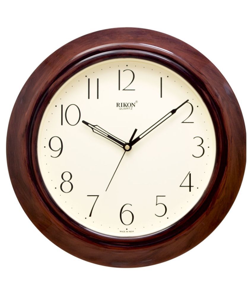 RIKON Circular Analog Wall Clock RK8251 PL ( 32 x 4 cm ) Buy RIKON