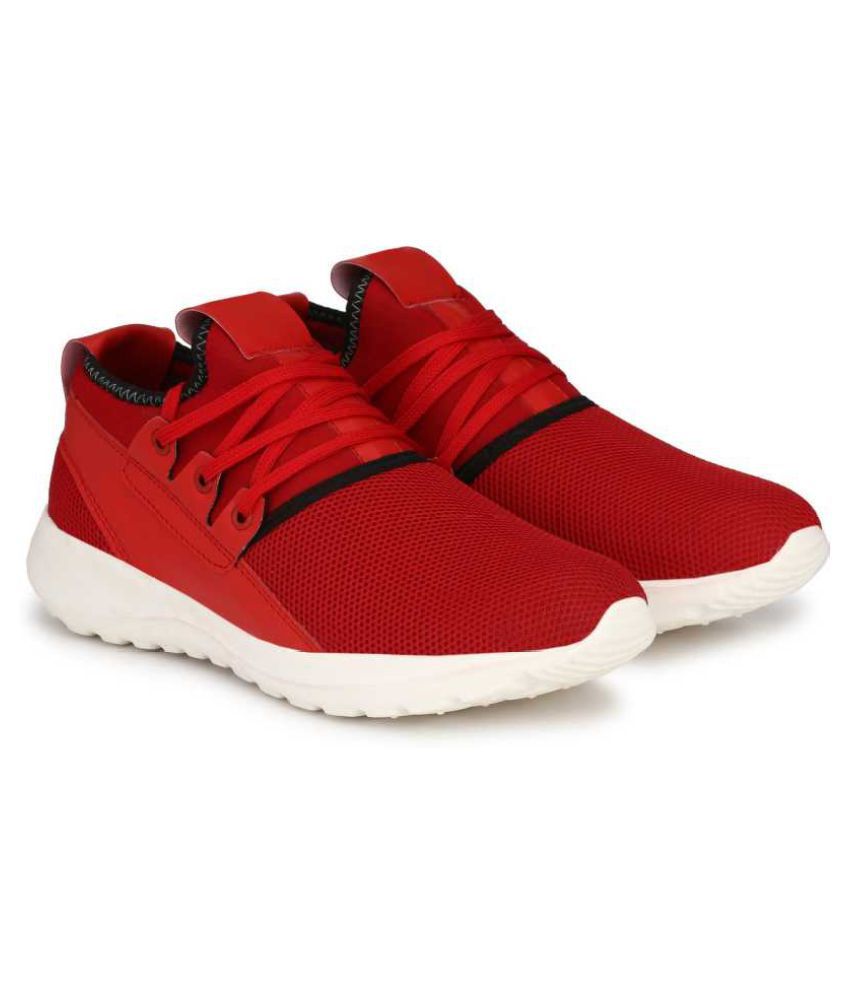 Labbin Red Running Shoes - Buy Labbin Red Running Shoes Online at Best ...