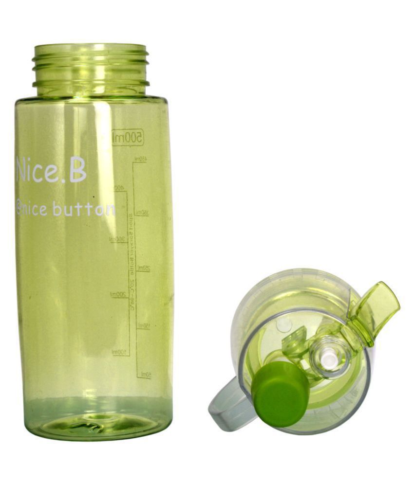 sj-water-bottle-drink-green-350-ml-plastic-water-bottle-set-of-1-buy