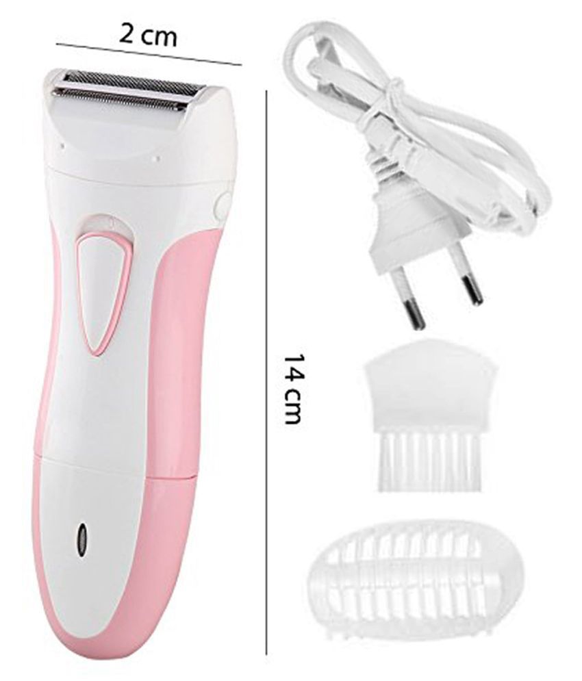 SM Rechargeable Double Trimmer Razor for Under Arms, Bikini Line