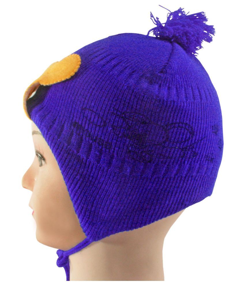 woolen p cap