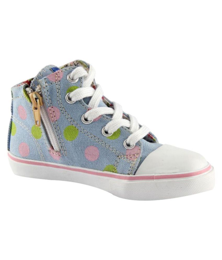     			Beanz Blue Casual Shoes For Girls
