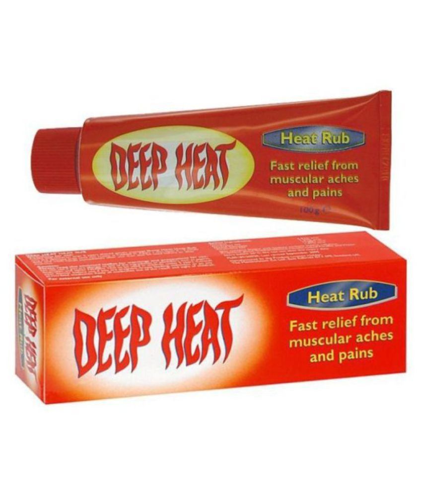     			Deep Heat Pain relief rub cream 100g Pack Of 1
